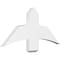 Ekena Millwork Bellingham Architectural Grade PVC Gable Bracket, 36"W x 16 1/2"H x 2"D x 6"F, 11/12 Pitch GBP036X17X0206BEL00 - alternate 1